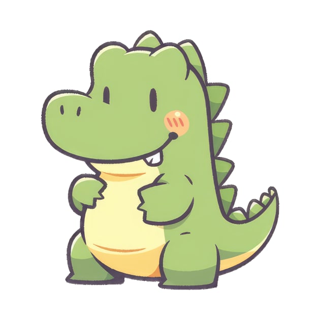 Simle Drawn Alligator by SundayDonuts