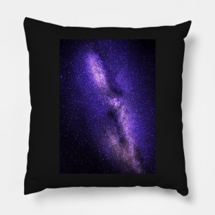 Galaxy, Galaxy print, Blue, Purple, Black, Stars print, Modern art, Wall art, Print, Minimalistic, Modern Pillow