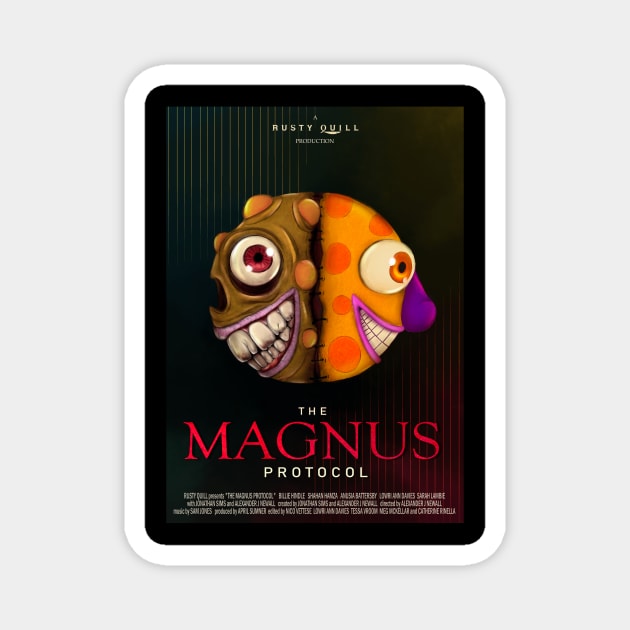 The Magnus Protocol - Mr Bonzo Album Poster Magnet by Rusty Quill