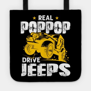 Real Poppop Drive Jeeps Jeep Men/Women/Kid Jeeps Lover Tote