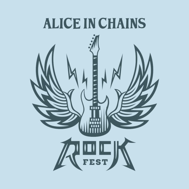 Guitarwings Alice in Chains by Mutearah