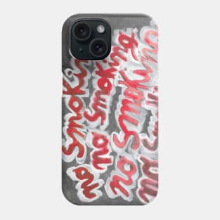 No smoking - 1 Phone Case