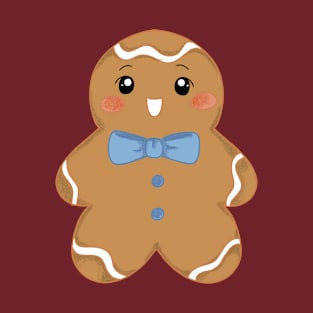 Mr, Gingerbread Cookies _ Bunniesmee Christmas Edition T-Shirt