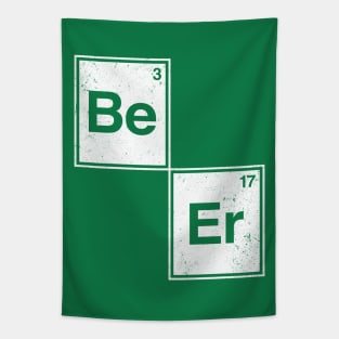 Beer - Periodic Table of Elements Humor Tapestry