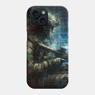 Combat Canvas Military 3 Phone Case