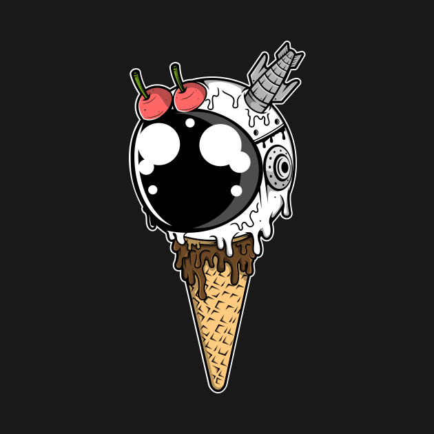 Astronaut Ice Cream Cone by ArtisticParadigms