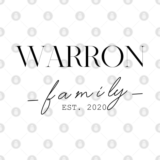 Warron Family EST. 2020, Surname, Warron by ProvidenciaryArtist