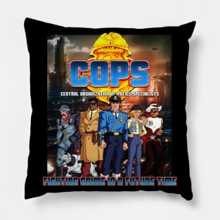 COPS w Background Pillow