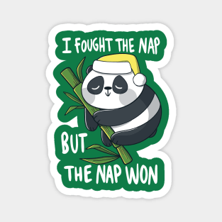 Sleepy Panda Magnet