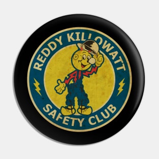 RETRO STYLE - reddy kilowatt Pin