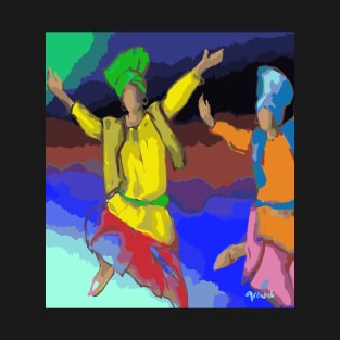 Bhangra poster T-Shirt