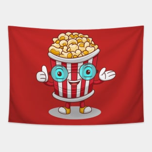 cute popcorn Tapestry