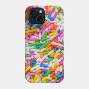 Rainbow Sprinkles Photograph Circle Phone Case