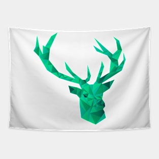 Low Poly Deer Tapestry