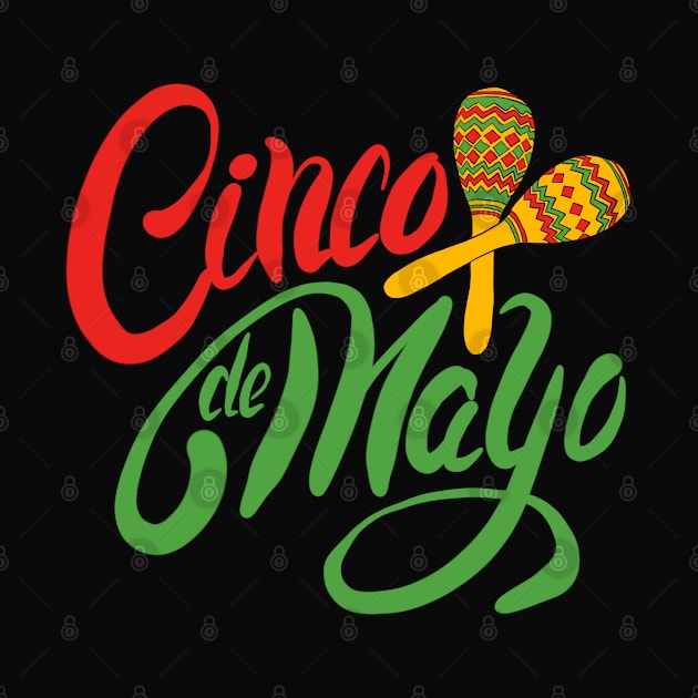 Cinco de Mayo maracas by TigrArt