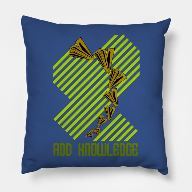 add knowledge Pillow by taniplusshop