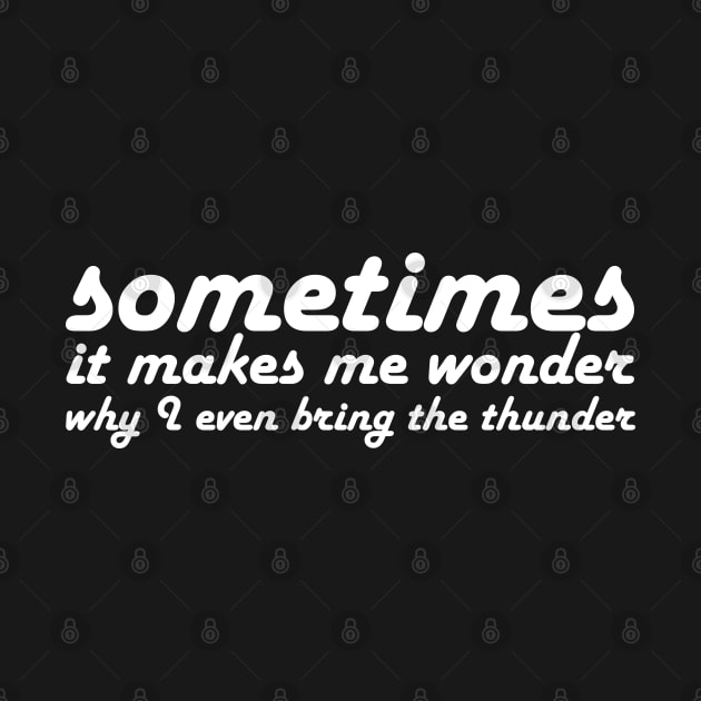 Hamilton: Sometimes it makes me wonder (retro white text) by Ofeefee