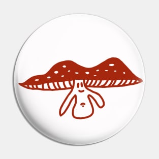 Red mushroom guyy Pin