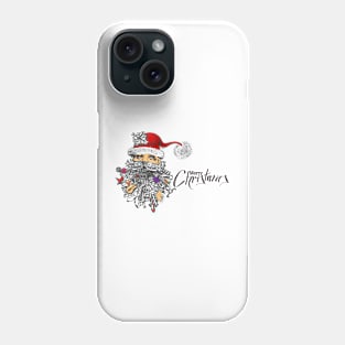 Merry Christmas Beard Santa Gifts Phone Case