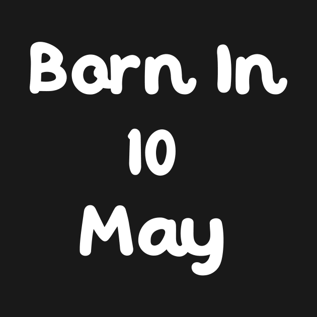 Born In 10 May by Fandie