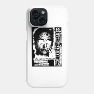 Born Against Punk Flyer Phone Case