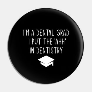 A DDS Funny Dentist Dental Student Humor Graduation Pin