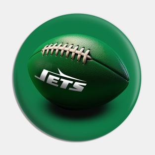 A Jets Football Pin