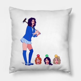 Heather, Heather, Heather, and Veronica Pillow