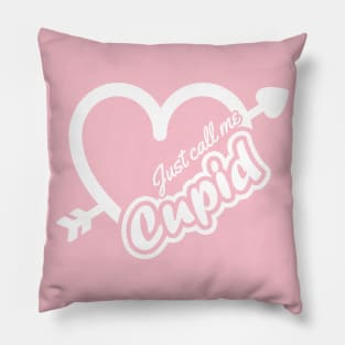 Just Call Me Cupid, Valentine's Day Cupid, Love Gift, Heart Valentine, Funny Cupid Gift, Love Cupid Pillow