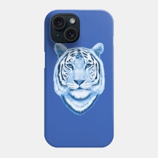 Blue tiger Phone Case