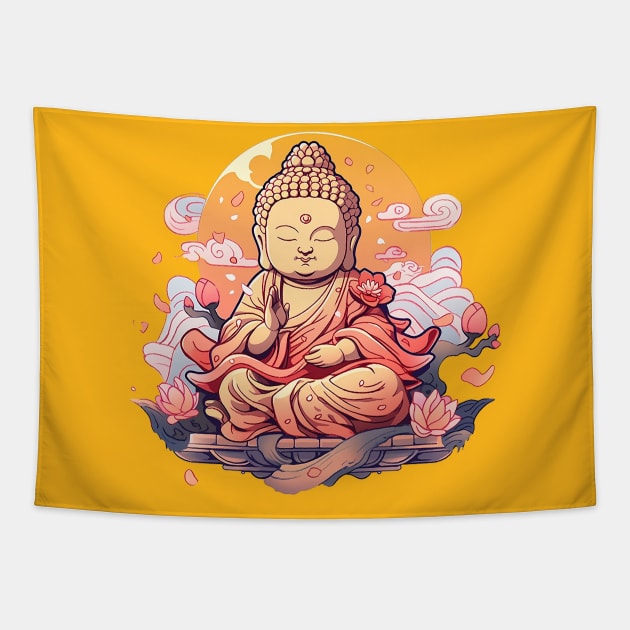 buddha Tapestry by piratesnow