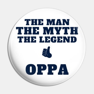 Opa The Man The Myth The Legend Shirt | Classic design Pin