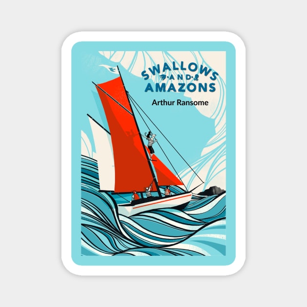 Swallows and Amazons by Arthur Ransome Magnet by booksnbobs