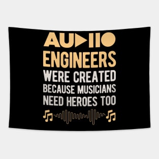 Funny Audio Engineer Gifts Tapestry