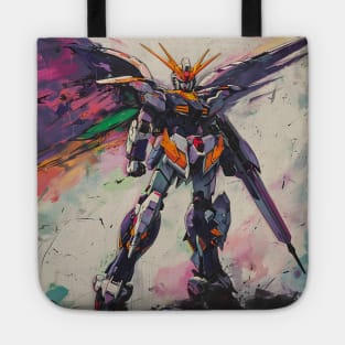 Winged Warriors: Gundam Wing, Mecha Epic, and Anime-Manga Legacy Unleashed Tote