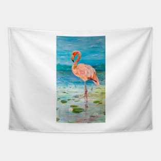 Flamingo. Costa Brava Tapestry