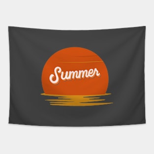 Summer Sunset Tapestry