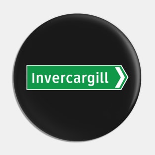 New Zealand Road Signage - Invercargill (Southland/Otago) Pin