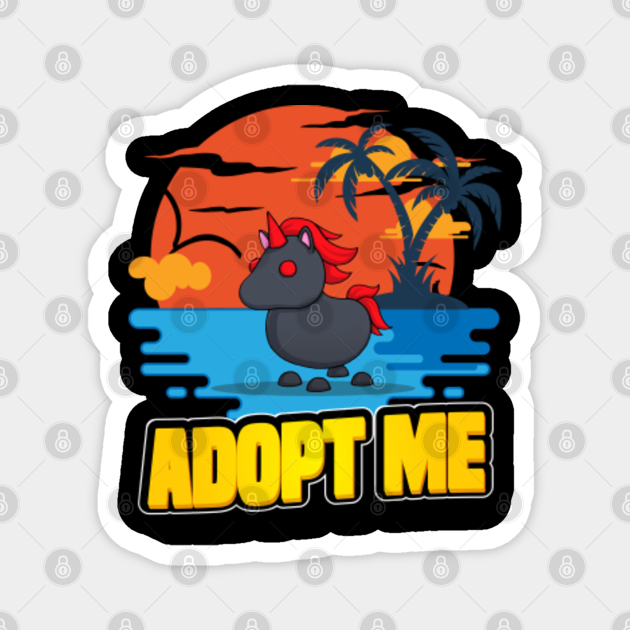 Vintage Adopt Me Evil Unicorn Adopt Me Magnet Teepublic - roblox adopt me evil unicorn drawing