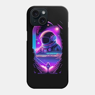 Astronaut in Space V3 Phone Case