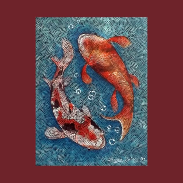 Koi fish by Yudi's-Craft