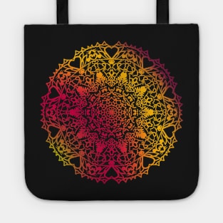 Heart mandala Tote