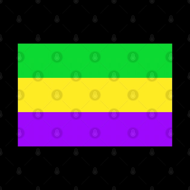 Mardi Gras Flag by E