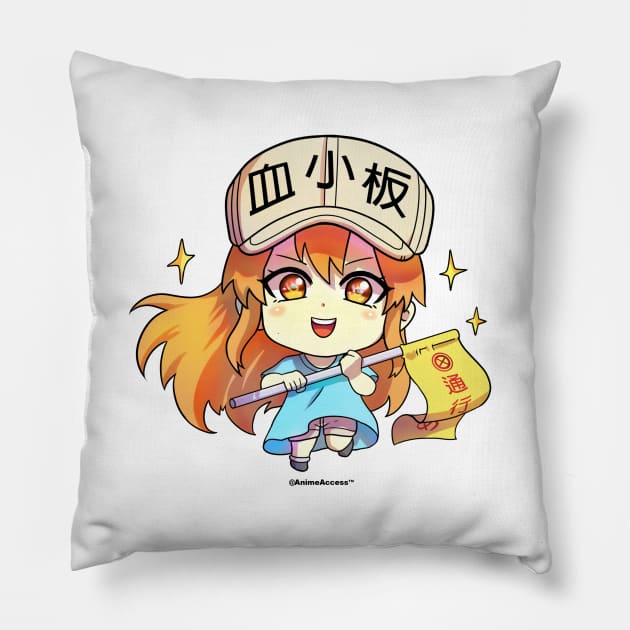 Hataraku Saibou: Cells at Work - Platelet-chan Pillow by Anime Access