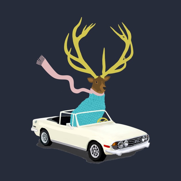 The stag by lev