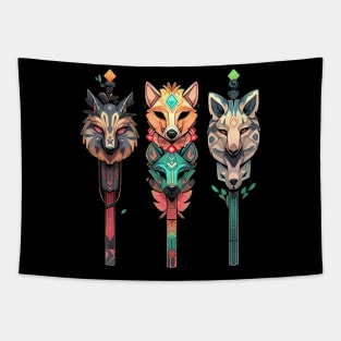 totems animal Tapestry