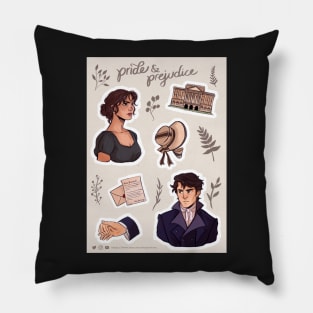 Pride and Prejudice Pillow