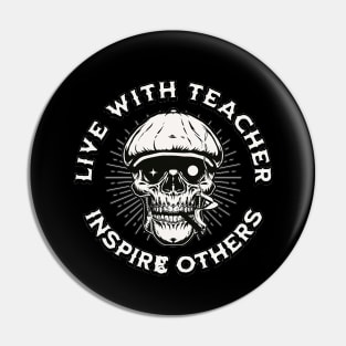 Live With Teacher Inspire Others Inspirational Teacher, Teach Love Inspire, School Teacher, First day of school, Back to school, teacher life Pin