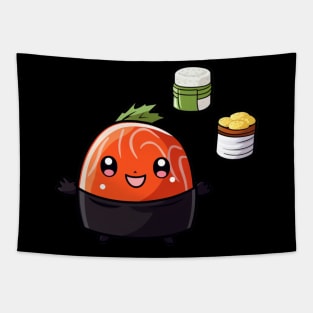 kawaii bento sushi T-Shirt cute  funny Tapestry