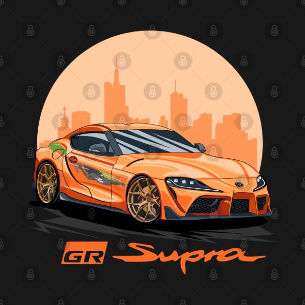 GR Supra Orange by zevalia